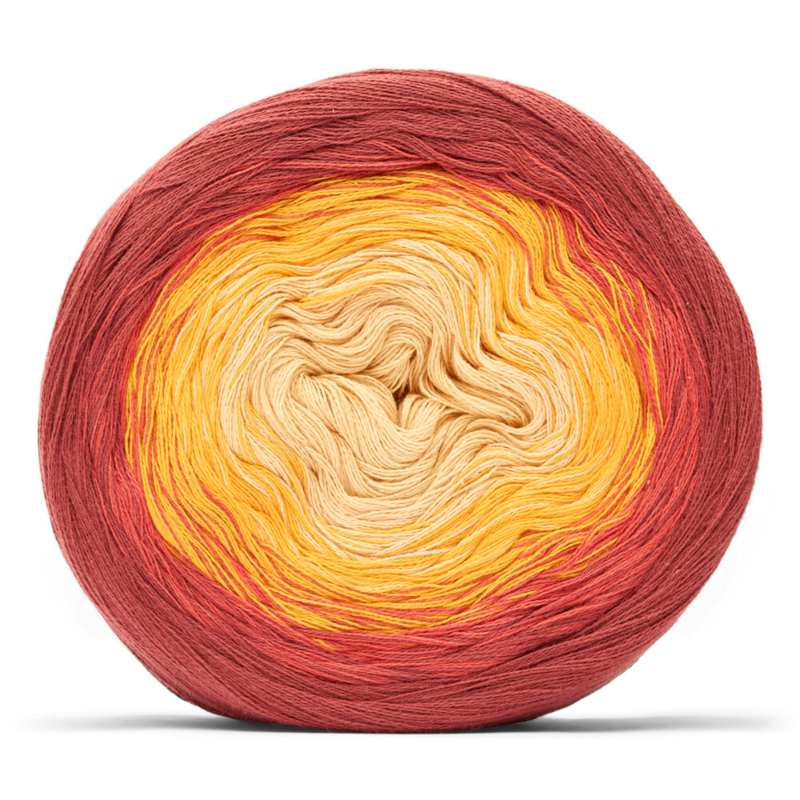 LindeHobby Lily Cotton Cake 03 Sunset fire