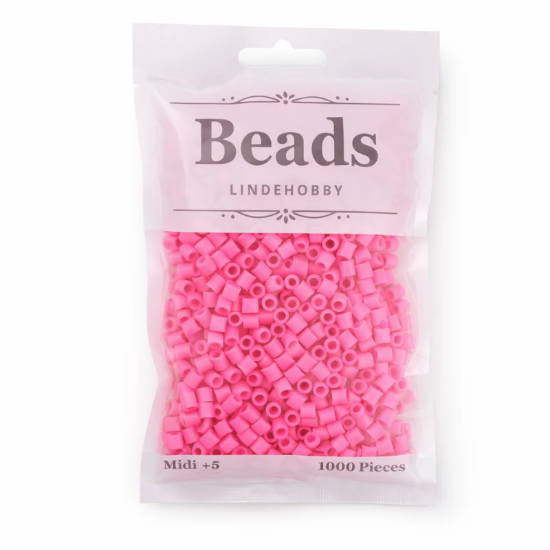 LindeHobby Beads 06 Raspberry pink