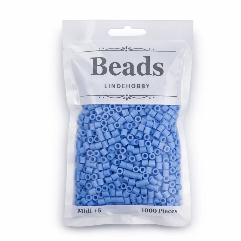 LindeHobby Beads 138 Cornflower blue