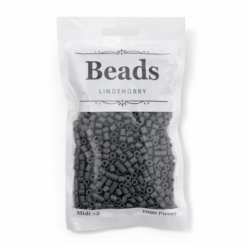LindeHobby Beads 89 Charcoal gray