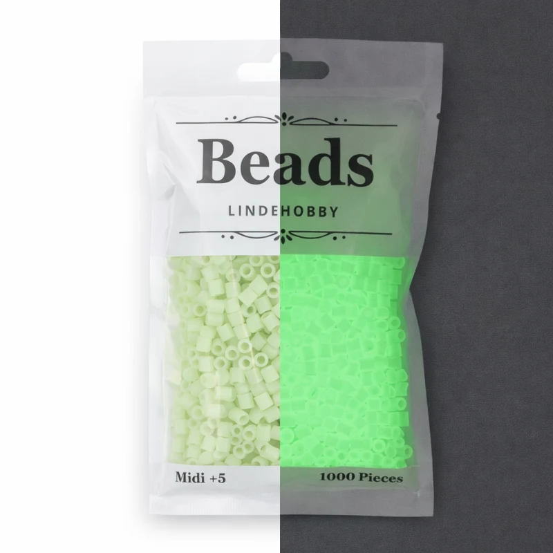 LindeHobby Beads Glow 06 Green