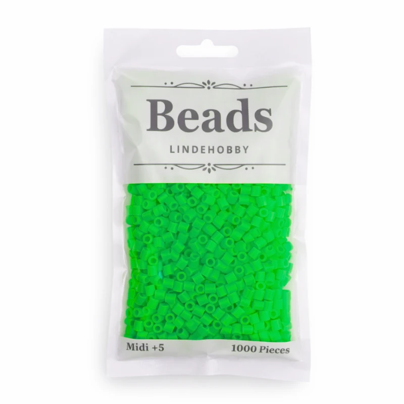 LindeHobby Beads Neon 02 Green