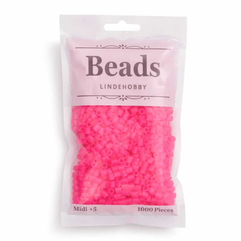 LindeHobby Beads Translucent 02 Pink