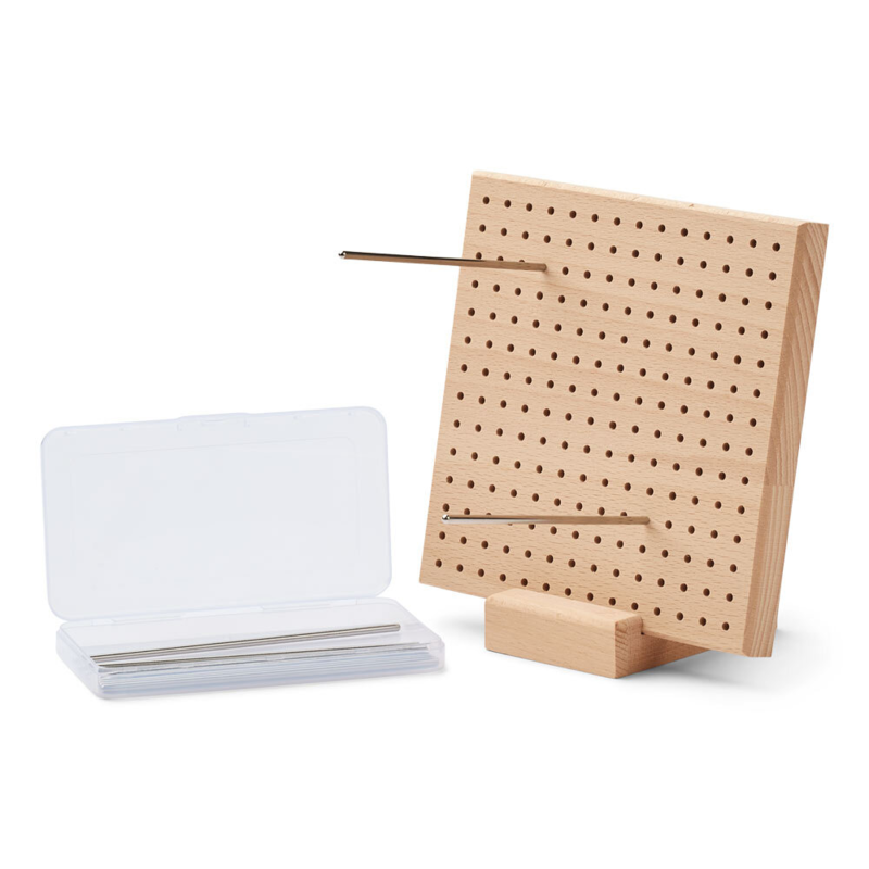 LindeHobby Blocking Board, Wood, 15x15 cm