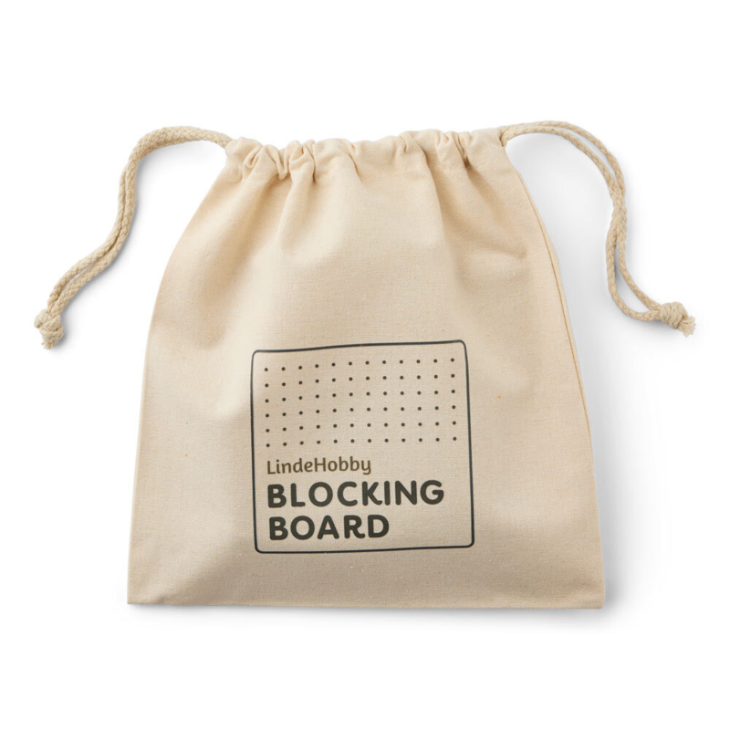 LindeHobby Blocking Board, Wood, 15x15 cm