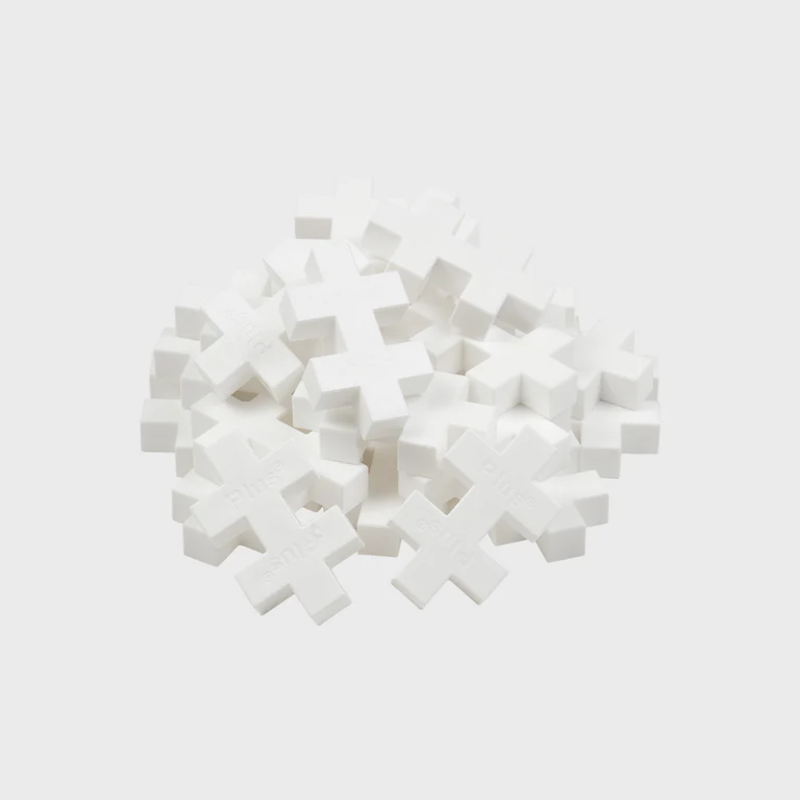 Plus-Plus BIG, 25 pcs 450 White