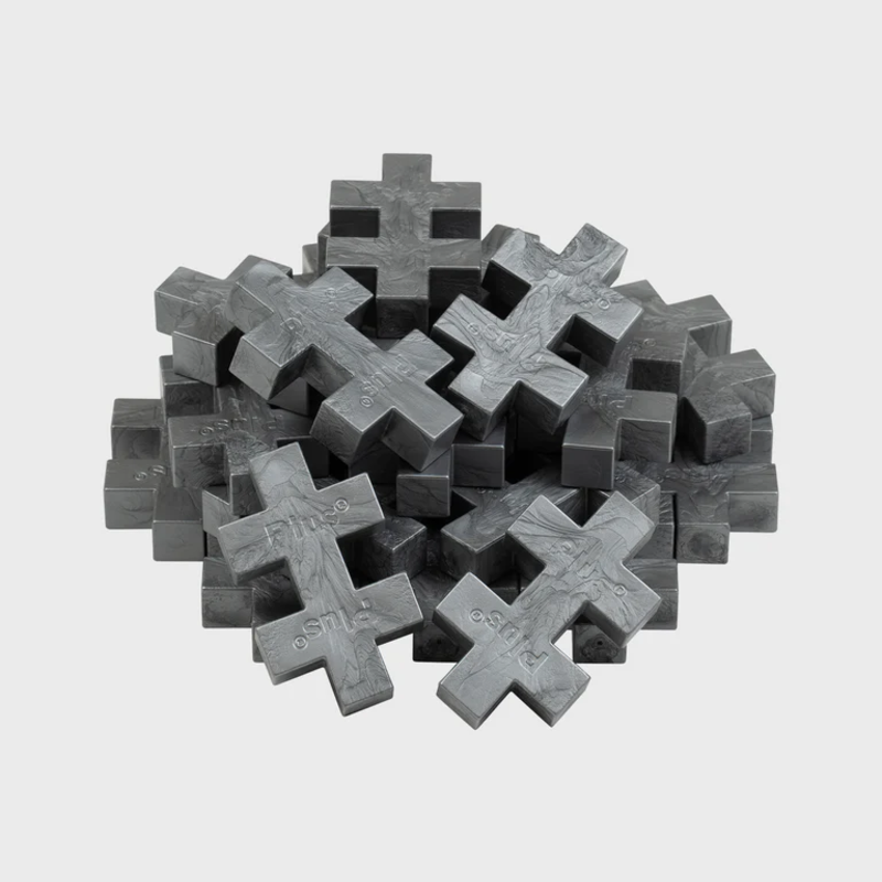 Plus-Plus BIG, 25 pcs 3472 Silver