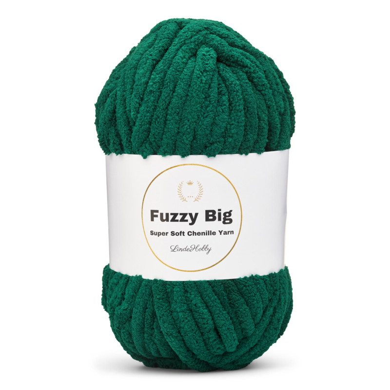 LindeHobby Fuzzy Chenille BIG 46 Duck Green