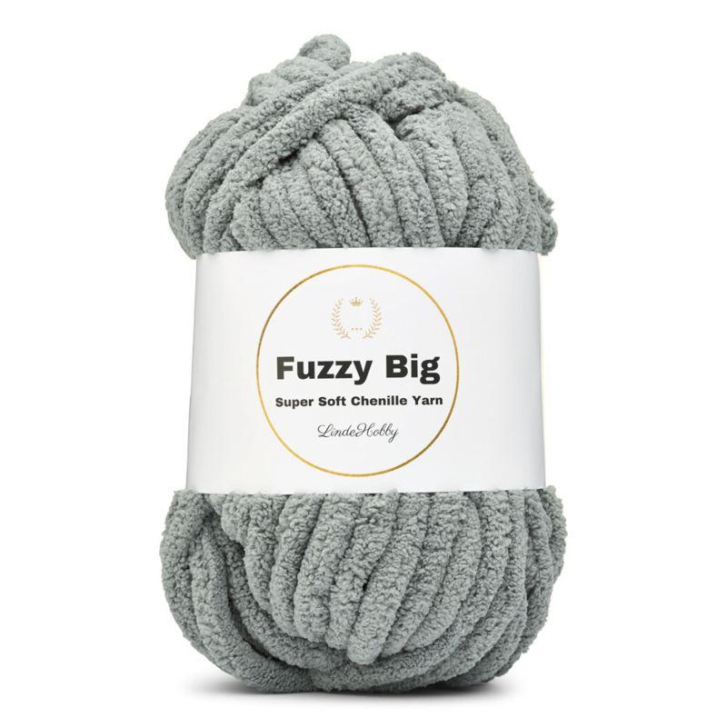 LindeHobby Fuzzy Chenille BIG 05 Dark Gray