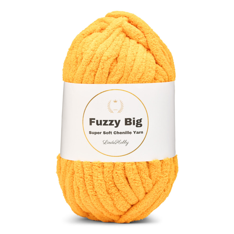 LindeHobby Fuzzy Chenille BIG 47 Golden Yellow