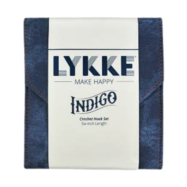 LYKKE Crochet Hook Set Indigo, Blue, 15 cm