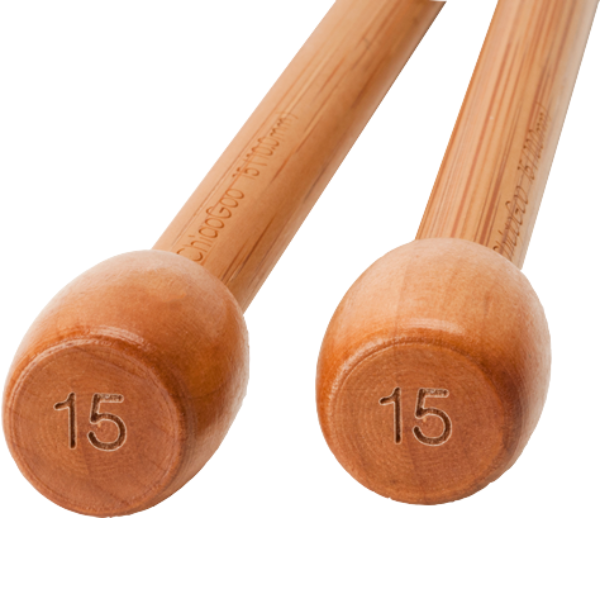 ChiaoGoo Bamboo Patina Single Pointed Needles (18, 23 and 33 cm)