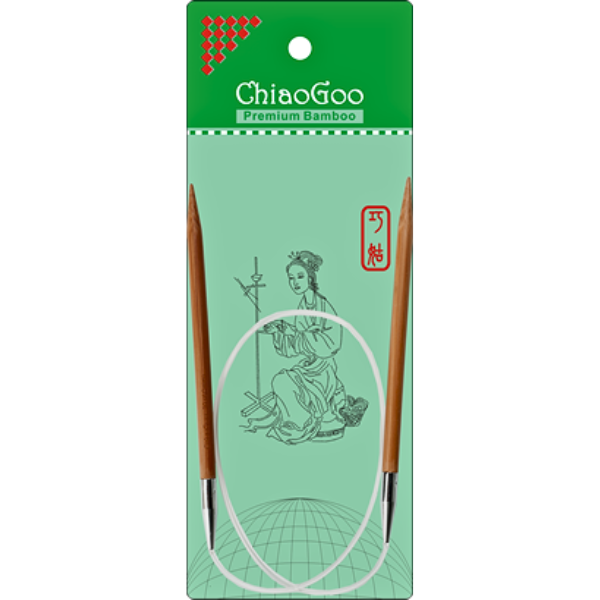 ChiaoGoo Bamboo Patina Circular Needles (23–100 cm)