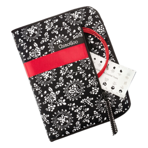 ChiaoGoo Interchangeable Circular Needle Set Twist Red Lace, Large, 13 cm