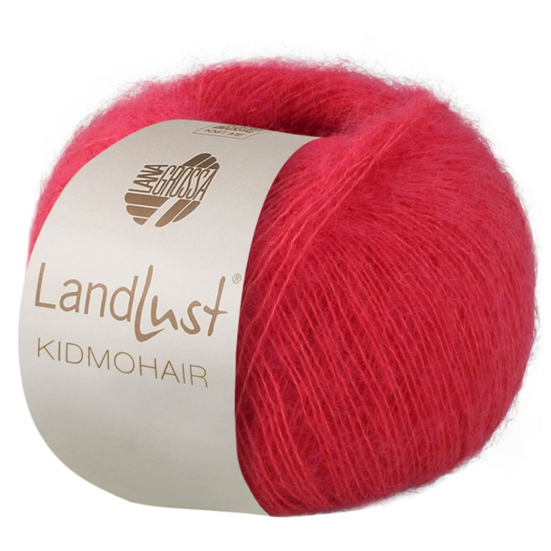 Lana Grossa Landlust Kidmohair 11 Raspberry red