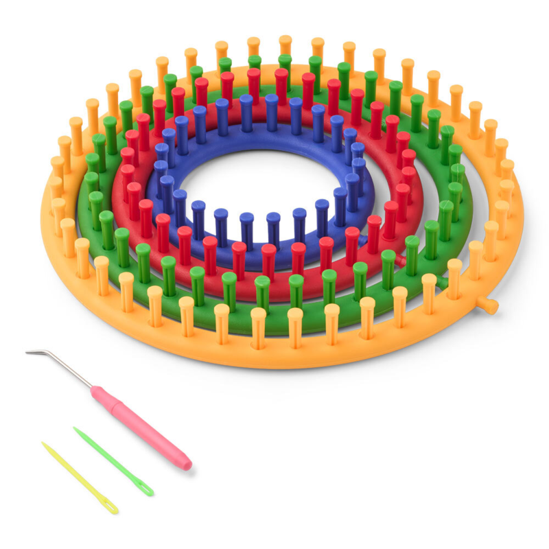 LindeHobby Knitting Loom Set, 4 sizes