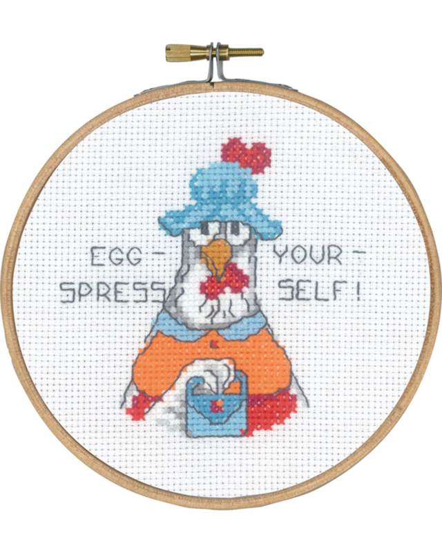 Embroidery Kit Egg-Spress 5810/13 13 cm dia. / 5 in dia.