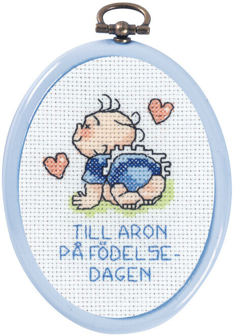 Embroidery Kit Aron 2 w/R5961/03 7 x 9 cm / 2.76 x 3.54 in