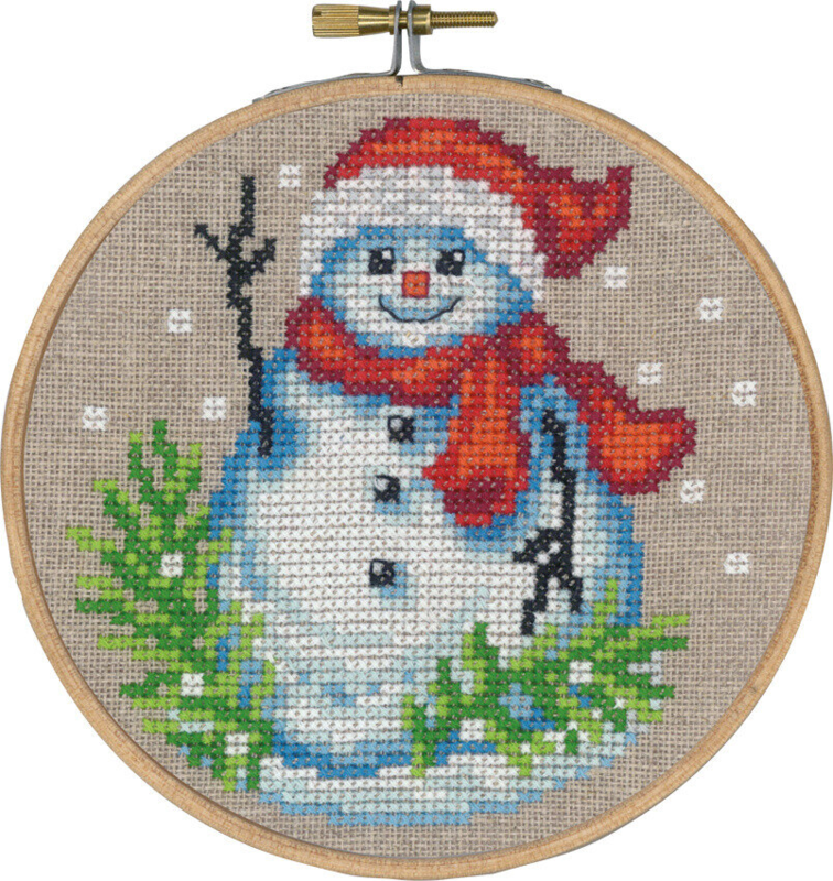 Embroidery Kit Snowman M5810/13 13Ø / 5.12 dia.