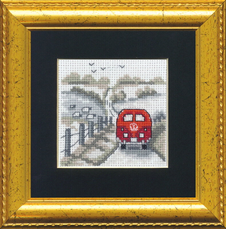 Embroidery Kit VW R5412/82PP 11 x 11 cm / 4.33 x 4.33 in