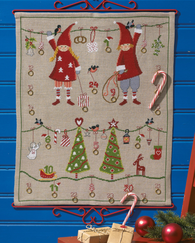 Embroidery Kit Modern Gnomes 5125/48 48 x 58 cm / 19 x 23 in