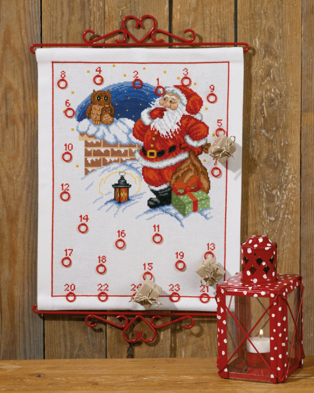 Embroidery Kit Elf & Owl B5125/32 32 x 41 cm / 13 x 16 in