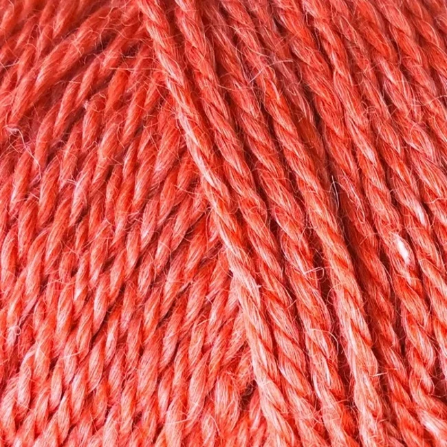 Onion No.4 Organic Wool+Nettles 840 Coral red