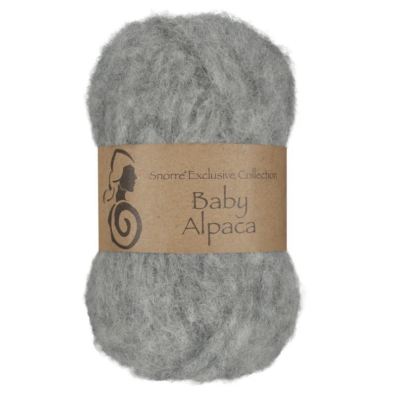 Viking Snorre Baby Alpaca 313 Light grey