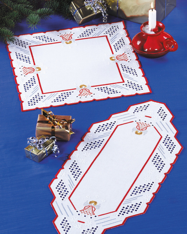 Embroidery Kit Hardanger 29 x 65 cm / 11.42 x 25.59 in