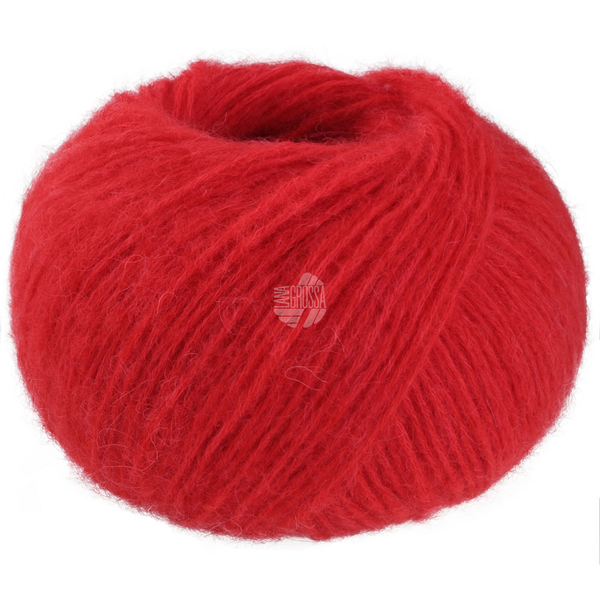 Lana Grossa Nebbia 02 Bright red
