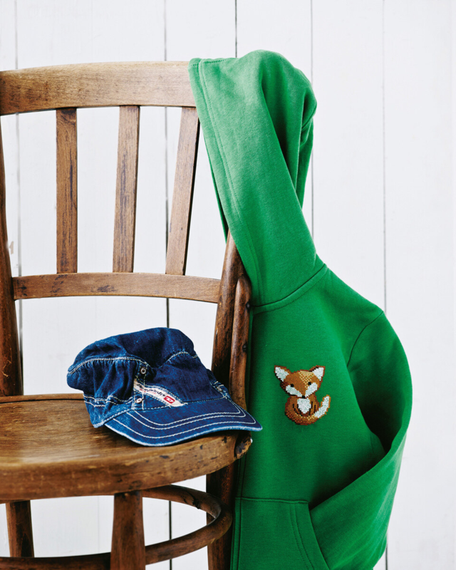 Embroidery Kit Fox 7 x 9 cm / 2.76 x 3.54 in