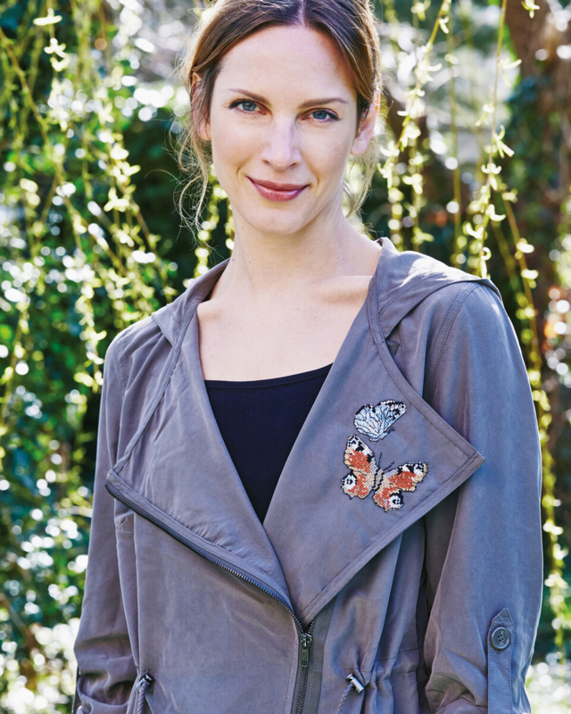 Embroidery Kit Butterflies 10 x 10 cm / 4 x 4 in