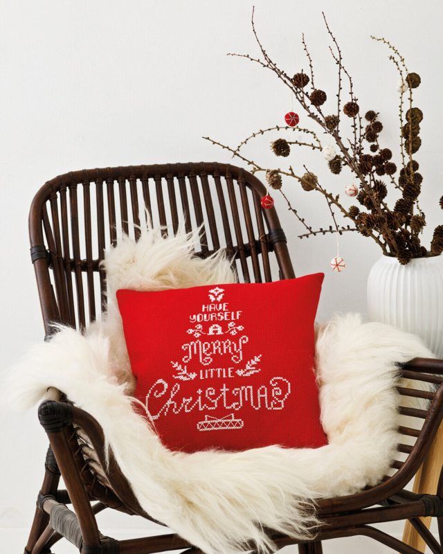 Embroidery Kit Have yourself a ... 40 x 40 cm / 15.75 x 15.75 in