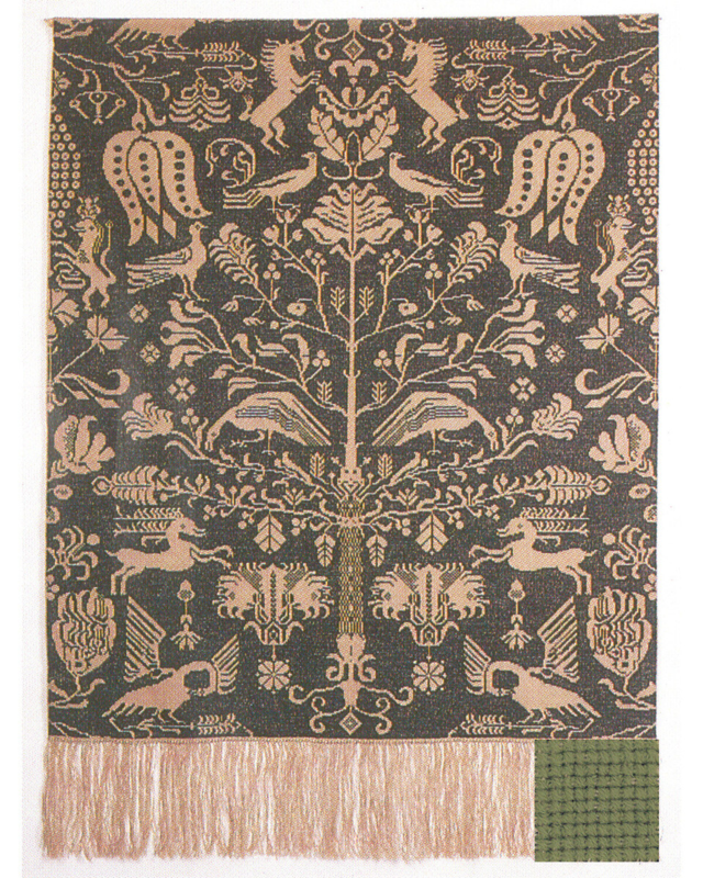 Embroidery Kit Partition Light Green 101 x 140 cm / 39.76 x 55.12 in