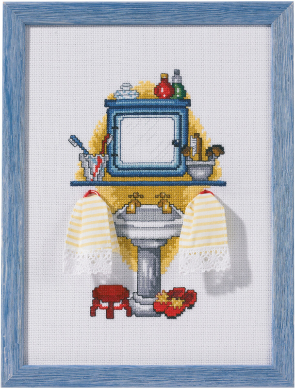 Embroidery Kit Sink 20 x 28 cm / 7.87 x 11.02 in R5386