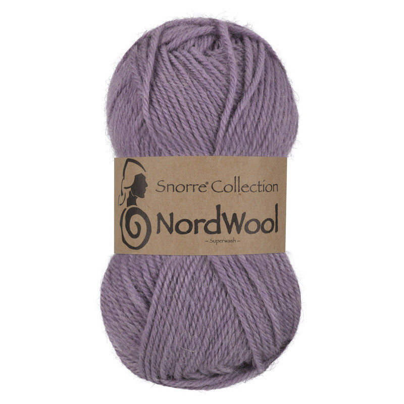 Viking Snorre NordWool 168 Dark lilac