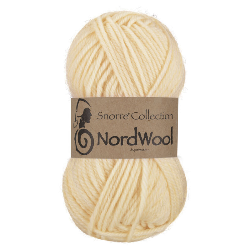 Viking Snorre NordWool 102 Natural white