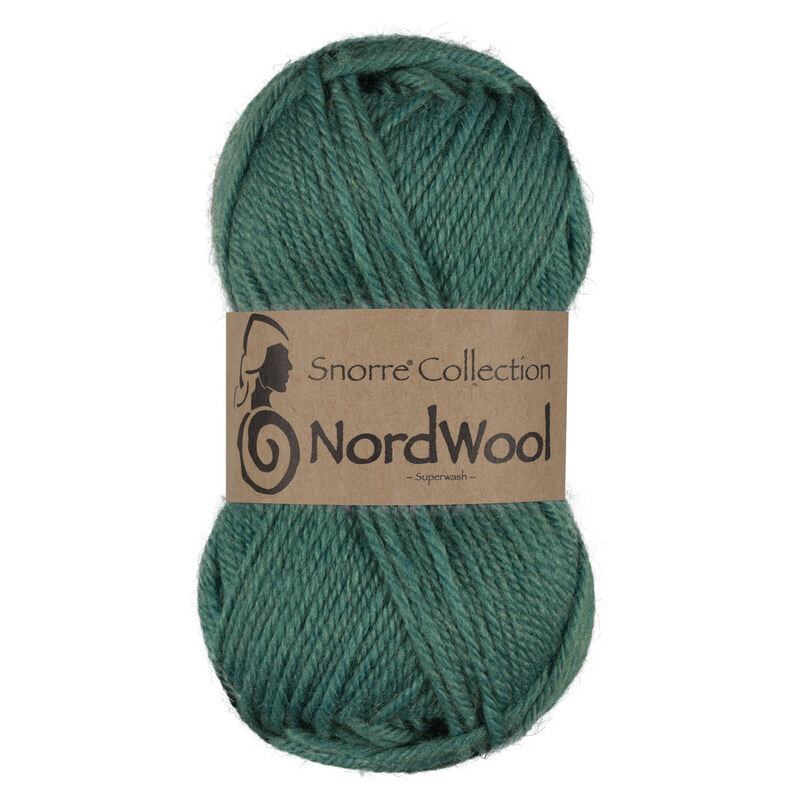 Viking Snorre NordWool 134 Blue green