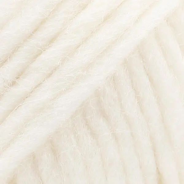 DROPS Snow Uni Colour 01 Off white