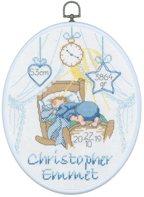 Embroidery Kit Christopher Emmet M/R 20 x 26 cm / 7.87 x 10.24 in