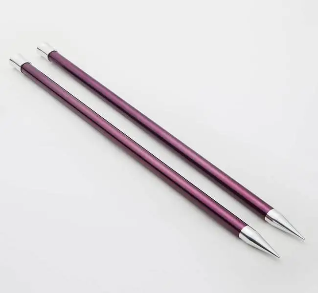KnitPro Zing Single Pointed Needle Set 40 cm, 6.0 mm