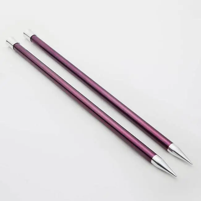 KnitPro Zing Single Pointed Needle Set 35 cm, 6.0 mm