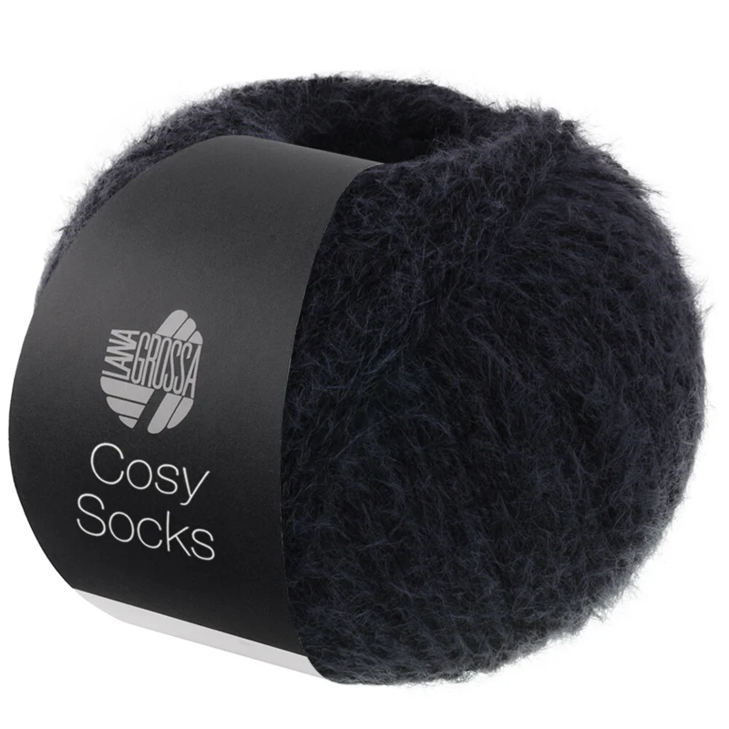 Lana Grossa Cosy Socks 18 Black