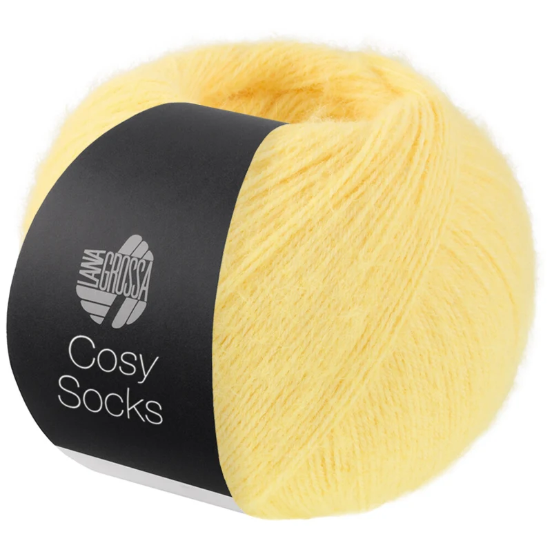 Lana Grossa Cosy Socks 19 Yellow