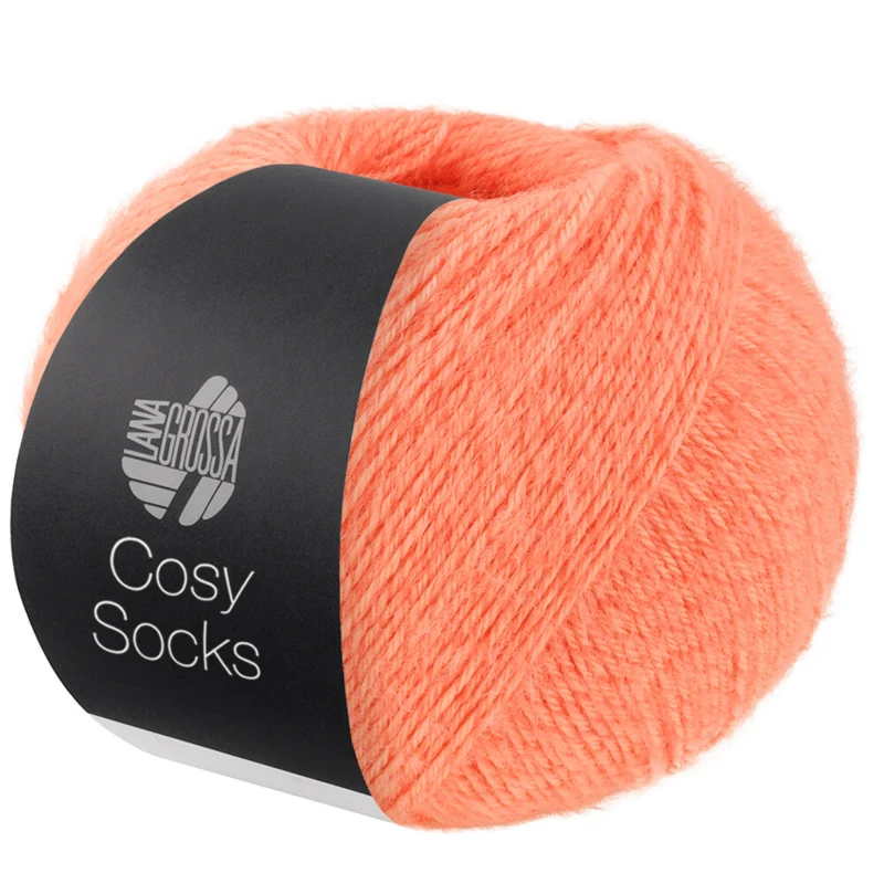 Lana Grossa Cosy Socks 21 Salmon