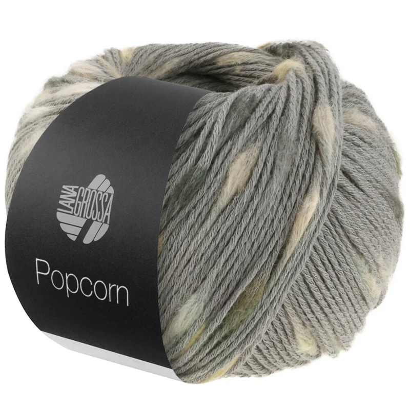 Lana Grossa Popcorn 11 Grey/beige/greige/camel