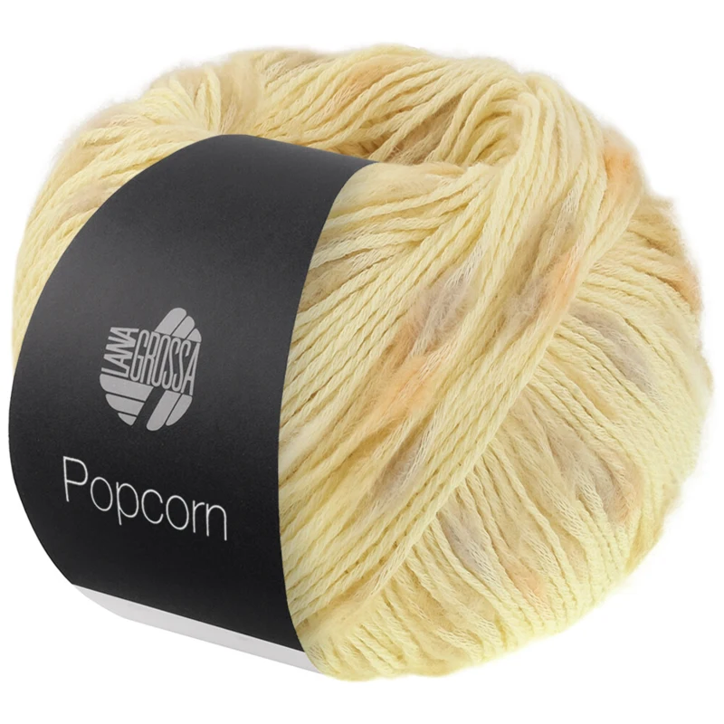 Lana Grossa Popcorn 01 Vanilla/beige/yellow/orange