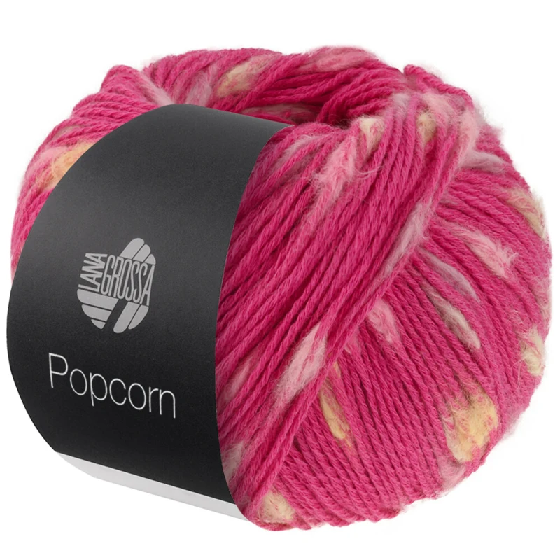 Lana Grossa Popcorn 03 Pink/rose/greige/yellow