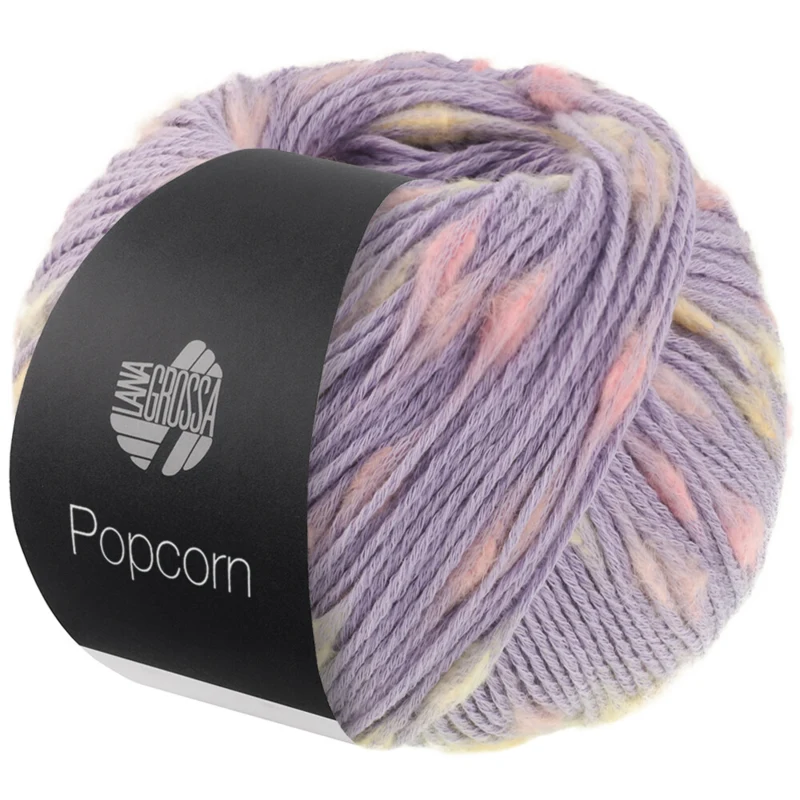Lana Grossa Popcorn 05 Violet blue/pink/vanilla