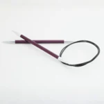 KnitPro Zing Circular Knitting Needles 25-150 cm 6.00 mm